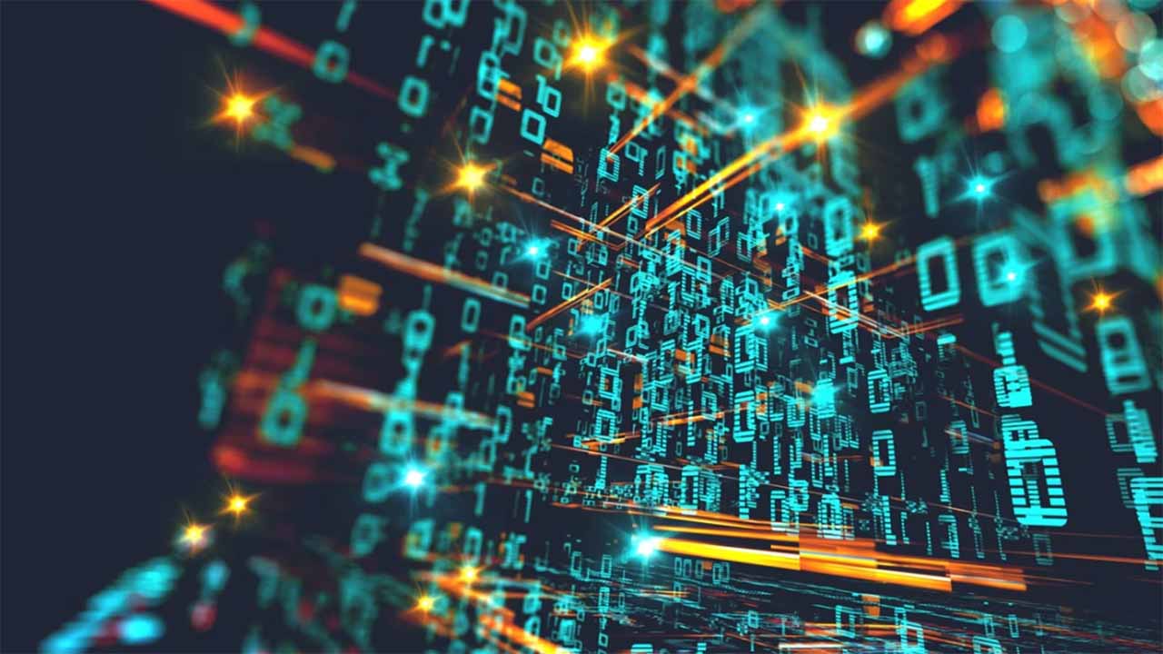 Clean, well-structured code on a computer screen, representing functional programming.